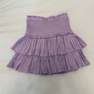 Lavender Tiered Skirt